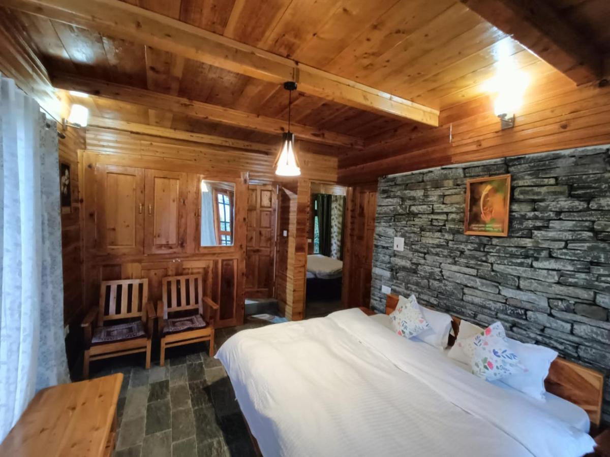 Ishan Log Huts-A Boutique Home Stay Banjār Zewnętrze zdjęcie