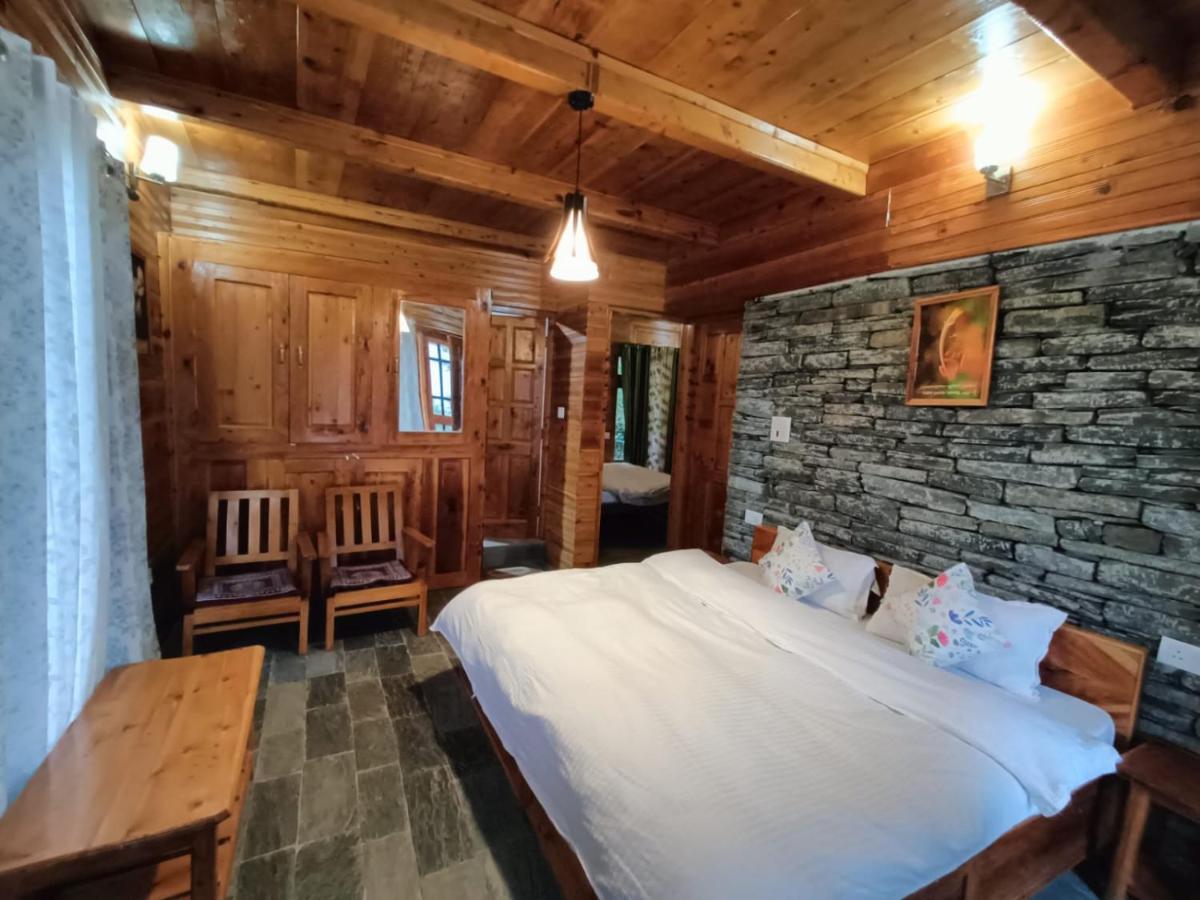 Ishan Log Huts-A Boutique Home Stay Banjār Zewnętrze zdjęcie